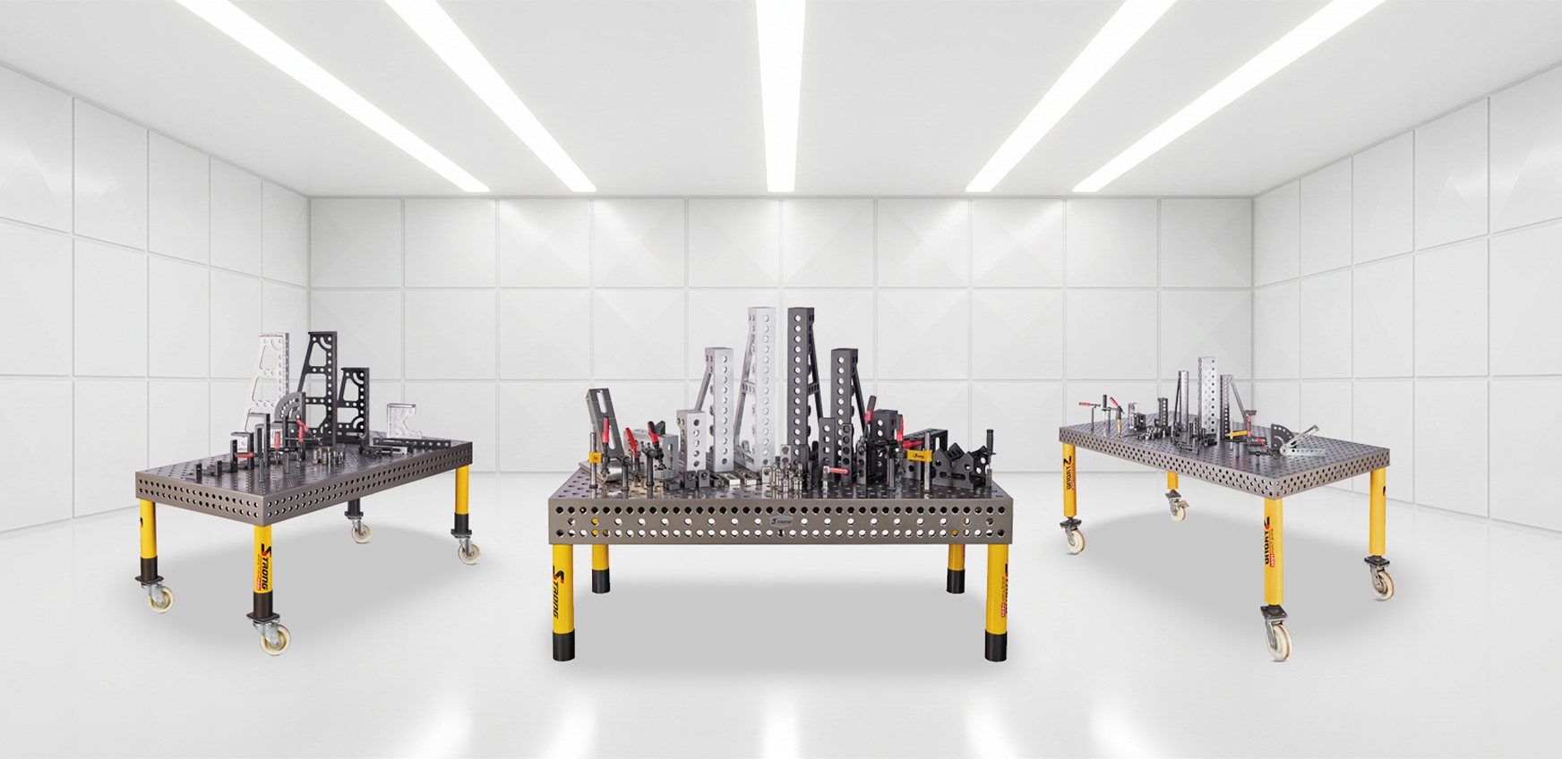 StrongTool 三维柔性焊接工装系统展示